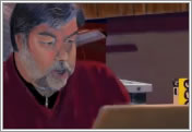 David Newman pintou o retrato de Steve Wozniak com um iPad