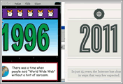 Evolução da Internet-1996-vs-2011
