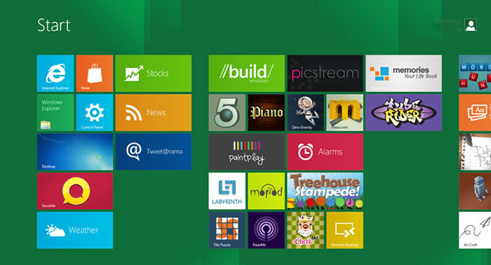 Windows 8 tiles