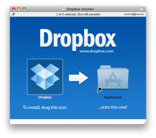 DropBox 1.0 para Mac e Linux